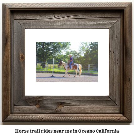 horse trail rides near me in Oceano, California